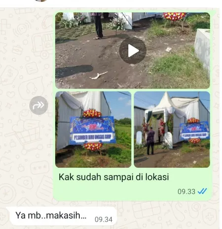 Pengiriman Karangan Bunga Karangtumaritis Haurgeulis